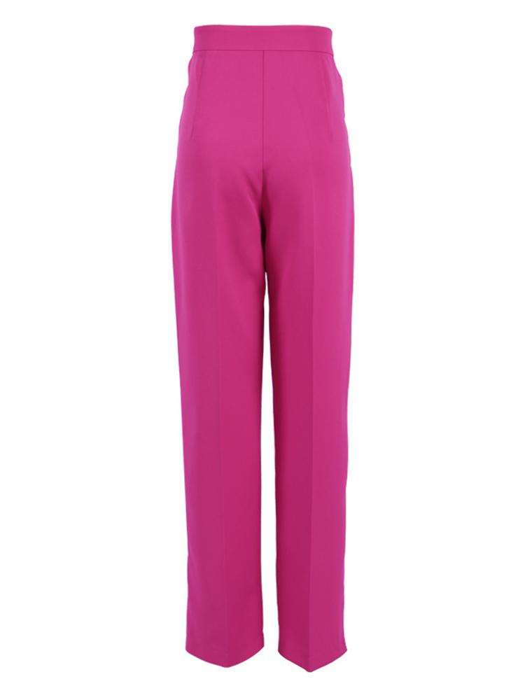 Crepe Couture Trousers for Woman in Pink Pp | Valentino US